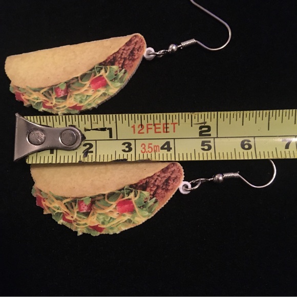 Fun Taco Fashion Earrings - Picture 7 of 7
